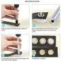 Witlans 600 Sets Metal Grommet Kit,3/16 Inch Multi-Color Eyelets Grommets Set with 3 Installation Tools for Shoes Clothes Bags Canvas Leather DIY Crafts (12 Colors)