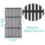 BBQration 3-Pack 16 7/8'' CIF876C Matte Cast Iron Cooking Grid Replacement Parts for Charbroil 463436213, 463436214, 463441312, 463420508, 463441512, 463440109, Master Chef, Backyard and More BBQration 3-Pack 16 7/8'' CIF876C Matte Cast Iron Cooking Grid Replacement Parts for Charbroil 463436213, 463436214, 463441312, 463420508, 463441512, 463440109, Master Chef, Backyard and More