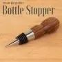 Classic Chrome Style Bottle Stopper with 3/8” x 16 tpi Threaded Post For Attaching Hand Made or Lathe Turned Handles … (10 Chrome Stoppers) Classic Chrome Style Bottle Stopper with 3/8” x 16 tpi Threaded Post For Attaching Hand Made or Lathe Turned Handles … (10 Chrome Stoppers)