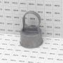 Chain Link Fence Loop Caps | Eye Top Rail Cap | 2 1/2'' (Fits 2 3/8'' OD) x 1 5/8'' (Fits 1 5/8'' OD) Pack of 10 Chain Link Fence Loop Caps | Eye Top Rail Cap | 2 1/2'' (Fits 2 3/8'' OD) x 1 5/8'' (Fits 1 5/8'' OD) Pack of 10