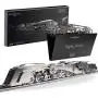 Timeformachine 3D Model kit Vintage Scale Model Train kit Dazzling Steamliner-Moving Wind-Up Train Model | 3D Puzzle for Adults-Metal DIY Kit Metal Model Collectible DIY Construction Set of a Train