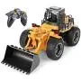 Top Race 6 Channel Full Functional Front Loader, RC Remote Control Construction Toy Tractor with Lights & Sounds 2.4Ghz (TR-113G) Top Race 6 Channel Full Functional Front Loader, RC Remote Control Construction Toy Tractor with Lights & Sounds 2.4Ghz (TR-113G)