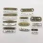 100g Craft Supplies Mixed Letter Words Charms Connector Pendants Beads Charms Pendants for Crafting, Jewelry Findings Making Accessory for DIY Necklace Bracelet (M087)