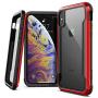 Raptic Shield, Compatible with Apple iPhone Xs Max (Formerly Defense Shield) Military Grade Drop Tested, Anodized Aluminum, TPU, Polycarbonate Protective Case for Apple iPhone Xs Max, Red