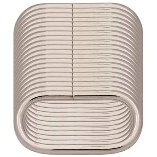 BIKICOCO 1-1/2 Metal Oval Ring Buckle Loops Non Welded for Leather Purse Bags Handbag Straps, Silver - Pack of 20 BIKICOCO 1-1/2 Metal Oval Ring Buckle Loops Non Welded for Leather Purse Bags Handbag Straps, Silver - Pack of 20