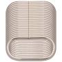 BIKICOCO 1-1/2 Metal Oval Ring Buckle Loops Non Welded for Leather Purse Bags Handbag Straps, Silver - Pack of 20