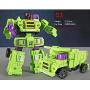 WEIJIANG GT Engineering Devastator Green Combiner 6 in 1 27CM Alloy Metal Toys Action Figure Car Truck Bucket Loader Model Gift for Kids Boys (Green)