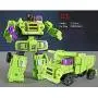 WEIJIANG GT Engineering Devastator Green Combiner 6 in 1 27CM Alloy Metal Toys Action Figure Car Truck Bucket Loader Model Gift for Kids Boys (Green)
