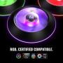 Cooler Master MasterAir G100M RGB Top Down Low Profile Mini ITX CPU Air Cooler, Copper Heat Column Base, Aluminum Fins, 92mm RGB Ring Fan, RGB Lighting for AMD Ryzen/Intel LGA1151