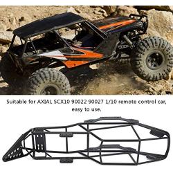 RC Roll Cage, Metal RC Frame Body Chassis Upgrade Part Compatible with Axial SCX10 1/10 RC Car Crawler