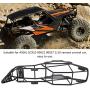 RC Roll Cage, Metal RC Frame Body Chassis Upgrade Part Compatible with Axial SCX10 1/10 RC Car Crawler