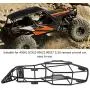 RC Roll Cage, Metal RC Frame Body Chassis Upgrade Part Compatible with Axial SCX10 1/10 RC Car Crawler RC Roll Cage, Metal RC Frame Body Chassis Upgrade Part Compatible with Axial SCX10 1/10 RC Car Crawler