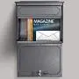 Mail Boss 7175 Townhouse Locking Security Wall Mount Mailbox, Galaxy,Medium Mail Boss 7175 Townhouse Locking Security Wall Mount Mailbox, Galaxy,Medium