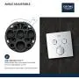 Grohe 29141000 Grohtherm SmartControl Thermostatic Trim, Starlight Chrome Grohe 29141000 Grohtherm SmartControl Thermostatic Trim, Starlight Chrome