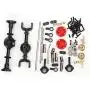 keyren Metal RC Upgrade Part Kit Easy Installation Durable Stable RC Car Upgrade Part Kit, High Hardness RC Car Repair Tool, RC Model DIY for RC Car Modification keyren Metal RC Upgrade Part Kit Easy Installation Durable Stable RC Car Upgrade Part Kit, High Hardness RC Car Repair Tool, RC Model DIY for RC Car Modification