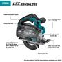 Makita XSC04Z 18V LXT Lithium-Ion Brushless Cordless 5-7/8'' Metal Cutting Saw, Bare Tool, no battery