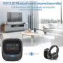 KWOK CHO Bluetooth 5.0 Transmitter Receiver for TV PC Home Stereo Audio,with Display Screen, 2-in-1 Wireless Bluetooth Adapter, Volume Control, aptX Low Latency for Car/Nintendo Switch (Black) KWOK CHO Bluetooth 5.0 Transmitter Receiver for TV PC Home Stereo Audio,with Display Screen, 2-in-1 Wireless Bluetooth Adapter, Volume Control, aptX Low Latency for Car/Nintendo Switch (Black)