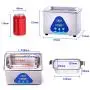 DK SONIC Ultrasonic Cleaner with Digital Timer and Basket for Jewelry,Ring,Eyeglasses,Denture,Watchband,Coins,Small Metal Parts,Daily Necessaries,Tattoo Equipment,etc DK SONIC Ultrasonic Cleaner with Digital Timer and Basket for Jewelry,Ring,Eyeglasses,Denture,Watchband,Coins,Small Metal Parts,Daily Necessaries,Tattoo Equipment,etc