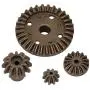 Keenso Pinion Gear Set, 16Pcs Metal Differential Gear Crown Gear Reduction Gear Upgrade Parts for Wltoys 12428 12423 RC Accessory Keenso Pinion Gear Set, 16Pcs Metal Differential Gear Crown Gear Reduction Gear Upgrade Parts for Wltoys 12428 12423 RC Accessory
