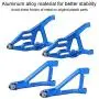 Tbest RC Swing Arm, Remote Control Front Upper Lower Swing Arm Accessory Part for UDR RC Car Tbest RC Swing Arm, Remote Control Front Upper Lower Swing Arm Accessory Part for UDR RC Car