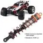 RC Shock Absorber, Metal Oil Pressure Adjustable Shock Front & Rear Damper Compatible with 1/8 RC Car (Orange) RC Shock Absorber, Metal Oil Pressure Adjustable Shock Front & Rear Damper Compatible with 1/8 RC Car (Orange)