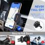 Air Vent Phone Holder for Car,Miracase Universal Vehicle Cell Phone Mount Cradle with Adjustable Clip Compatible with 11 Pro Max/XR/XS Max/XS/X/8/8 Plus/7/7P,Galaxy S10/S10+/S9/Note 9 and More