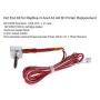 Aibecy DIY Hot End Kit 0.4mm Nozzle & M6 30mm Extruder Throat & 12V 40W Heater & NTC 3950 Thermistor & Aluminum Heater Block for RapRep i3 Anet A2 A8 3D Printer Replacement
