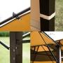 Sunnyglade 10.8 x 10.8 Gazebo Tent with 2 Removable Side Walls for Your Yard, Outdoor, Garden, Patio or Party