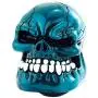 Lunsom Skull Shift Knobs Resin Shifter Head Most Car Transmission Shifting Stick Handle Fit Most Automatic Manual Vehicle (Metal Blue) Lunsom Skull Shift Knobs Resin Shifter Head Most Car Transmission Shifting Stick Handle Fit Most Automatic Manual Vehicle (Metal Blue)