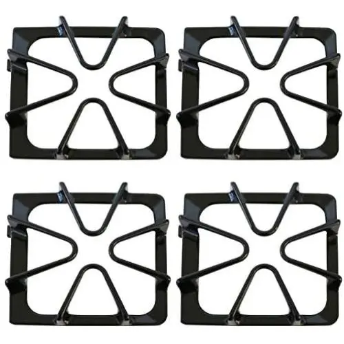 KITCHEN BASICS 101 Replacement Oven Stove Range Burner Grates Compatible with Whirlpool Stoves 8522858, WP8522858 8053456, WP8053456, WPW10447925, 4 Pack, Gloss Black. KITCHEN BASICS 101 Replacement Oven Stove Range Burner Grates Compatible with Whirlpool Stoves 8522858, WP8522858 8053456, WP8053456, WPW10447925, 4 Pack, Gloss Black.