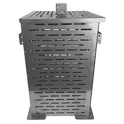 Professional Grade Products 9900000 High Grade Stainless Steel Burn Barrel Incinerator Cage, 24'' x 14'' x 14'',Large