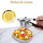 Moocii Lemon Squeezer Metal Orange Juicer Manual Health and Safety Anti Corrosion Stainless Steel Fruit Juicer Hand Press Citrus Juicer, Heavy Duty Hand Press Juicer Lime Citrus Squeezer Dishwasher Safe Moocii Lemon Squeezer Metal Orange Juicer Manual Health and Safety Anti Corrosion Stainless Steel Fruit Juicer Hand Press Citrus Juicer, Heavy Duty Hand Press Juicer Lime Citrus Squeezer Dishwasher Safe