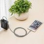 Lightning Cable,[MFi Certified]Fantany Durable Metal USB Lightning Charging Cable for iPhone 12,12 Mini,12 Pro,12 Pro Max,11,11 Pro,11 Pro Max,SE,iPad Mini,iPad Air,iPod Touch (3.3ft, Silver)