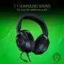 Razer Kraken X USB Ultralight Gaming Headset: 7.1 Surround Sound - Lightweight Frame - Green Logo Lighting - Integrated Audio Controls - Bendable Cardioid Microphone - For PC - Classic Black Razer Kraken X USB Ultralight Gaming Headset: 7.1 Surround Sound - Lightweight Frame - Green Logo Lighting - Integrated Audio Controls - Bendable Cardioid Microphone - For PC - Classic Black