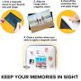 Magnetic Sheets with Adhesive Backing - 10 PCs Each 4'' x 6'' - Flexible Magnetic Paper for Craft and DIY - Peel and Stick Magnet Sheets for Picture and Photo Magnets
