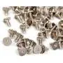 RUBYCA 12MM 50 Sets Metal Tree Spikes and Studs Metallic Screw-Back for DIY Leather-Craft Bronze Color RUBYCA 12MM 50 Sets Metal Tree Spikes and Studs Metallic Screw-Back for DIY Leather-Craft Bronze Color