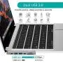 MacBook Pro USB Adapter, CHOETECH 7-in-1 MacBook Air Adapter with 4K HDMI, 2 USB 3.0, 100W USB C Power Delivery, Micro SD/SD Card Reader for MacBook Pro 2020/2019/2018/2017, MacBook Air 2020/2019 MacBook Pro USB Adapter, CHOETECH 7-in-1 MacBook Air Adapter with 4K HDMI, 2 USB 3.0, 100W USB C Power Delivery, Micro SD/SD Card Reader for MacBook Pro 2020/2019/2018/2017, MacBook Air 2020/2019