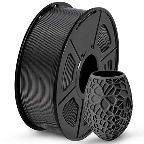 PLA 3D Printer Filament, SUNLU PLA Filament 1.75mm, Dimensional Accuracy +/- 0.02 mm, 1 kg Spool, 1.75mm, PLA Black PLA 3D Printer Filament, SUNLU PLA Filament 1.75mm, Dimensional Accuracy +/- 0.02 mm, 1 kg Spool, 1.75mm, PLA Black