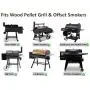 Replacement for Oklahoma Joes 9518545P06 Smoker Grease Drip Bucket,Black Metal Pail with 12 Pack Aluminum Grill Bucket Liner/Drip Insert Replacement for Oklahoma Joes 9518545P06 Smoker Grease Drip Bucket,Black Metal Pail with 12 Pack Aluminum Grill Bucket Liner/Drip Insert