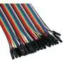 Elegoo EL-CP-004 120pcs Multicolored Dupont Wire 40pin Male to Female, 40pin Male to Male, 40pin Female to Female Breadboard Jumper Wires Ribbon Cables Kit for arduino Elegoo EL-CP-004 120pcs Multicolored Dupont Wire 40pin Male to Female, 40pin Male to Male, 40pin Female to Female Breadboard Jumper Wires Ribbon Cables Kit for arduino
