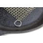 The Ringer - The Original Stainless Steel Cast Iron Cleaner, Patented XL 8x6 Inch Design