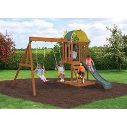 KidKraft Andorra Cedar Wood Swing Set / Playset F24140