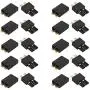 10 Pairs RC Battery Connector Plugs (Unassembled) NiMh/Lipo Battery Brushless ESC High Current Connectors for Traxxas fit Slash/Rustler/Stampede/Bandit/E Revo RC Cars 10 Pairs RC Battery Connector Plugs (Unassembled) NiMh/Lipo Battery Brushless ESC High Current Connectors for Traxxas fit Slash/Rustler/Stampede/Bandit/E Revo RC Cars