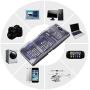 XOOL 80 in 1 Precision Set with Magnetic Driver Kit, Professional Electronics Repair Tool Kit with Portable Oxford Bag for Repair Cell Phone, iPhone, iPad, Watch, Tablet, PC, MacBook