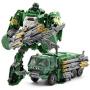 LIWEI Deformation Robot Alloy Hound J8012 Metal Part Toys Deformation Robot Bee Boy Millitary Toys for Children Gifts Action Figure
