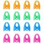 Bobbin Clamps Holders Savers Clips Hugs bobbins Prevents Thread Tails from unwinding Works with Metal or Plastic bobbins of Size A L M for Sewing Embroidery or Quilting (48 Pieces)