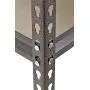 Muscle Rack UR361872PB5PAZ-SV Silver Vein Steel Storage Rack, 5 Adjustable Shelves, 4000 lb. Capacity, 72'' Height x 36'' Width x 18'' Depth