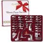Madam Sew Presser Foot Set 32 PCS - The ONLY Sewing Machine Presser Foot Kit with Manual, DVD and Deluxe Storage Case with Numbered Slots for Easy and Neat Organization