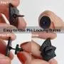 Rubber Pin Backs, 100PCS Lapel Pin Backs, Pin Safety Backs for Brooch Tie Hat Badge Insignia, Black Rubber Pin Backs, 100PCS Lapel Pin Backs, Pin Safety Backs for Brooch Tie Hat Badge Insignia, Black