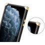 Wollony for iPhone 11 Pro Max Case with Ring Holder Square Edge for Women Retro Flower Soft Protective Kickstand Case Metal Reinforced Corners Shockproof Cover for iPhone 11 Pro Max 6.5'' Black Lips